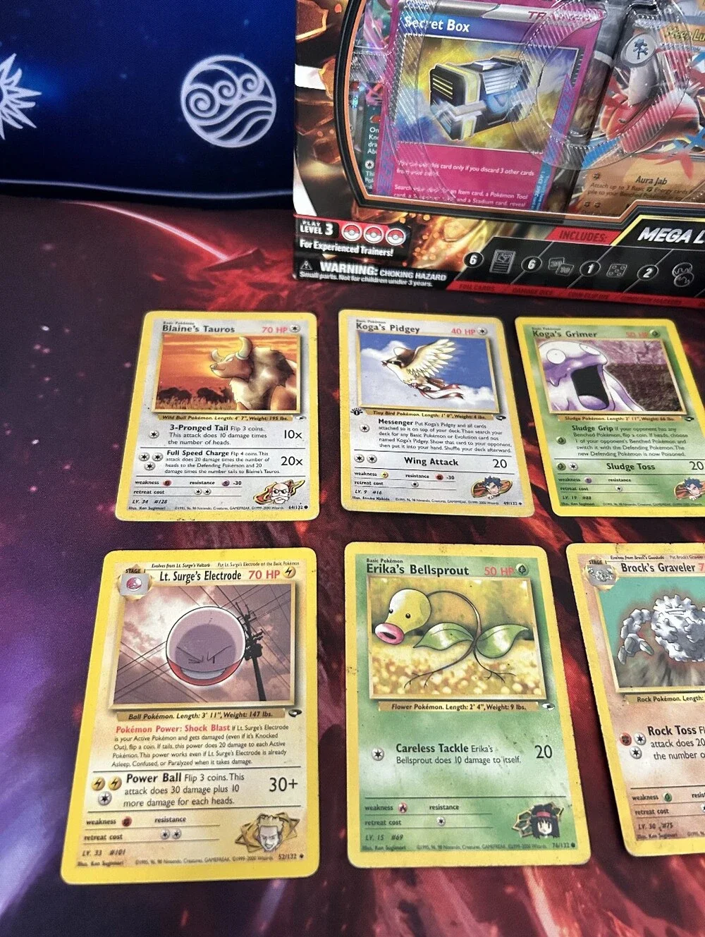 Pokemon - Vintage  Mega Lucario ex League Battle Deck Sealed - Empty Tin Bundle